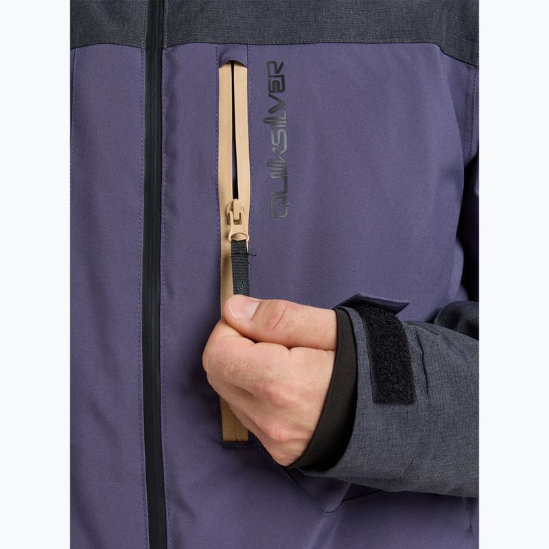 Herren Snowboardjacke Quiksilver Dawson Graystone 8