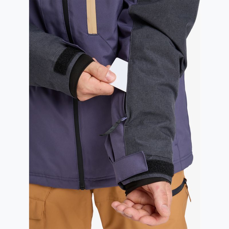 Herren Snowboardjacke Quiksilver Dawson Graystone 10