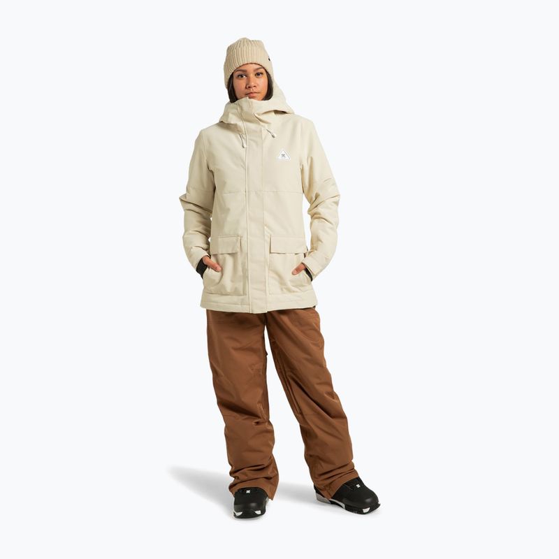 Damen Snowboardjacke DC Cruiser oatmeal 2