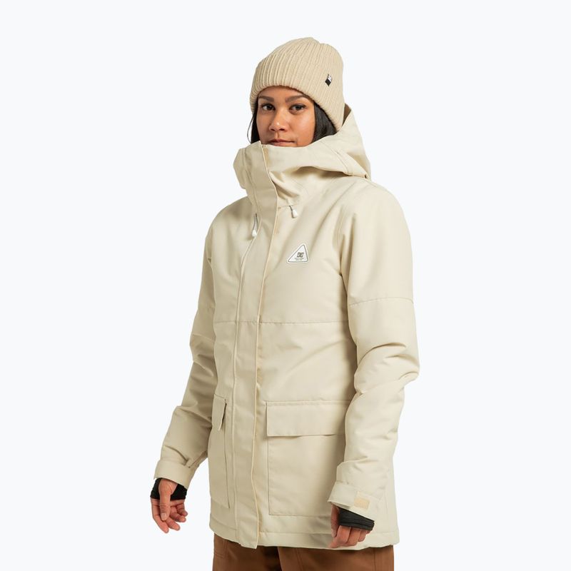 Damen Snowboardjacke DC Cruiser oatmeal 4