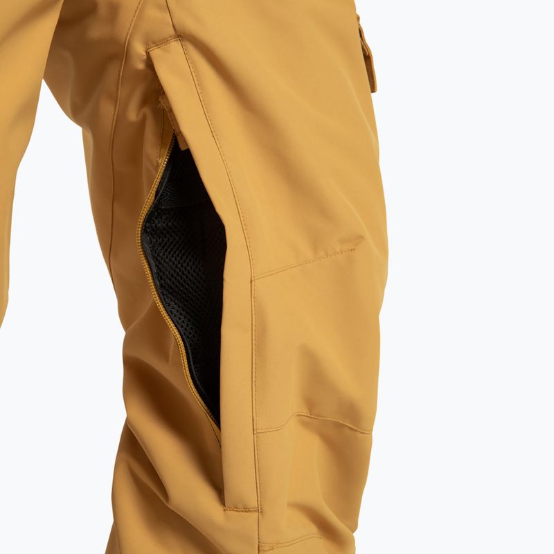 Kinder-Snowboardhose DC Nonchalant mustard gold 5