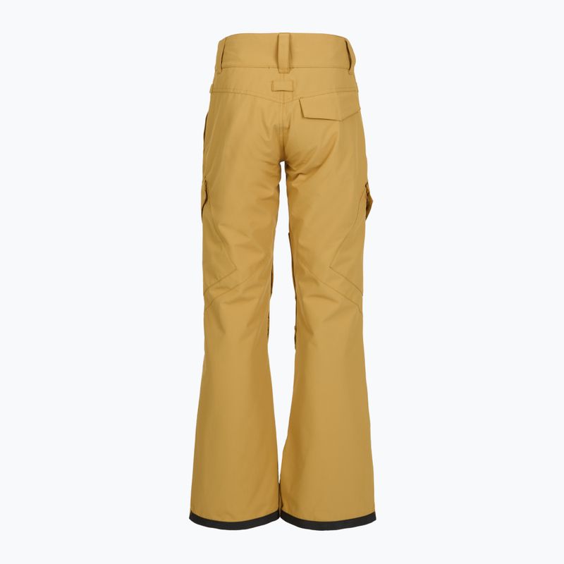 Kinder-Snowboardhose DC Nonchalant mustard gold 7