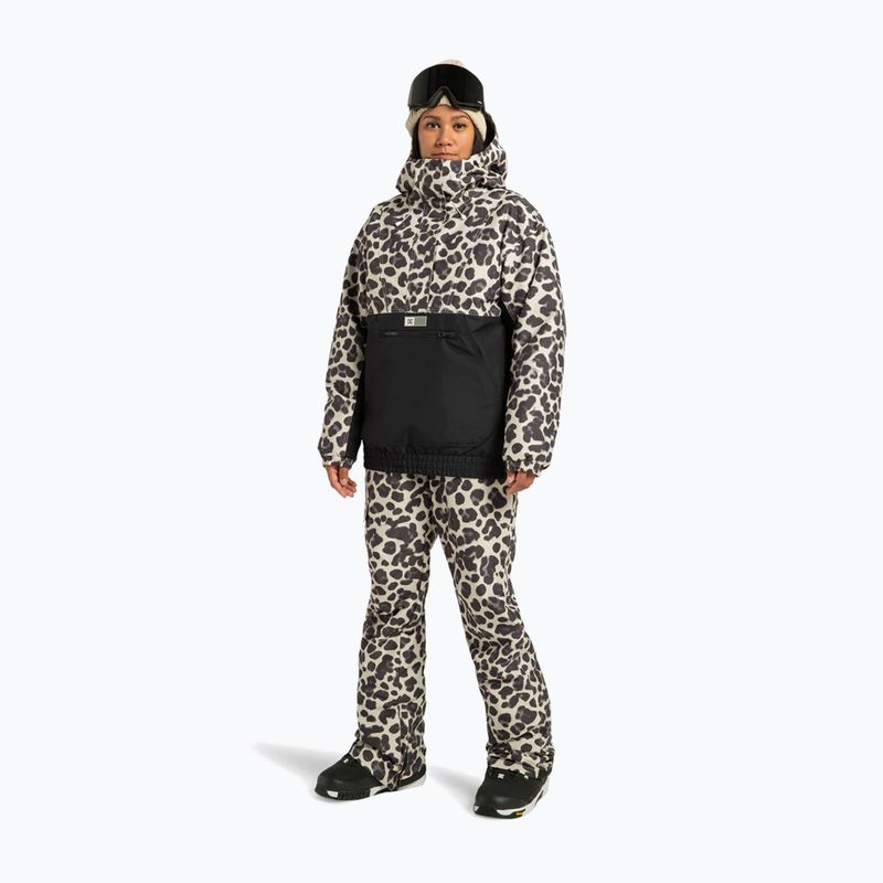 Damen Snowboardhose DC Valiant Bib snow cat 2