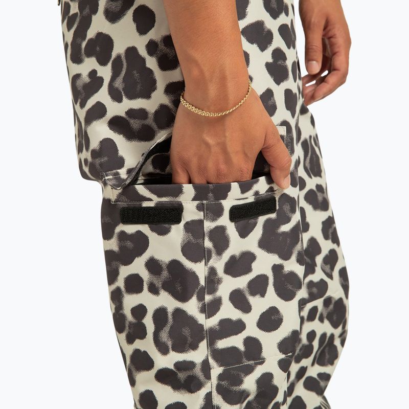 Damen Snowboardhose DC Valiant Bib snow cat 5