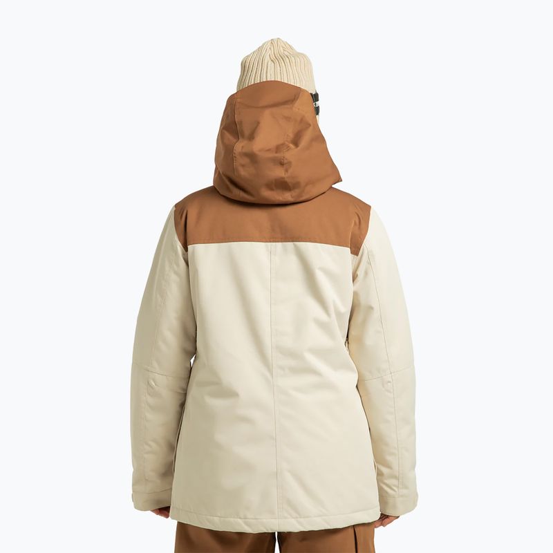 Damen-Snowboardjacke DC Liberate oatmeal 3
