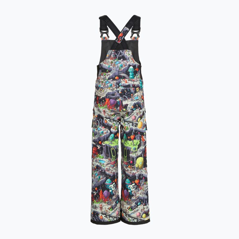 Kinder-Snowboardhose DC Roadblock Youth Bib Outer World Black 4