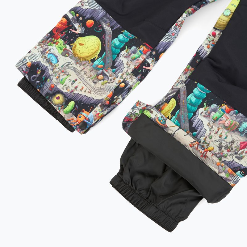 Kinder-Snowboardhose DC Roadblock Youth Bib Outer World Black 7