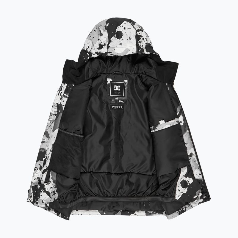 Kinder-Snowboardjacke DC Basis Print Youth splat camo 3