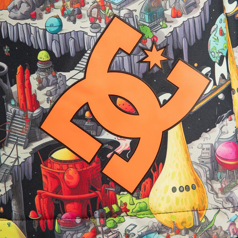 Herren Snowboardjacke DC Basis Print outer world black 6