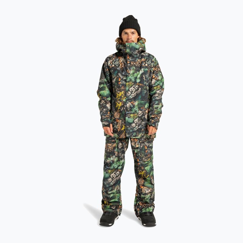 Herren Snowboardjacke DC Tundra pine photo camo 2