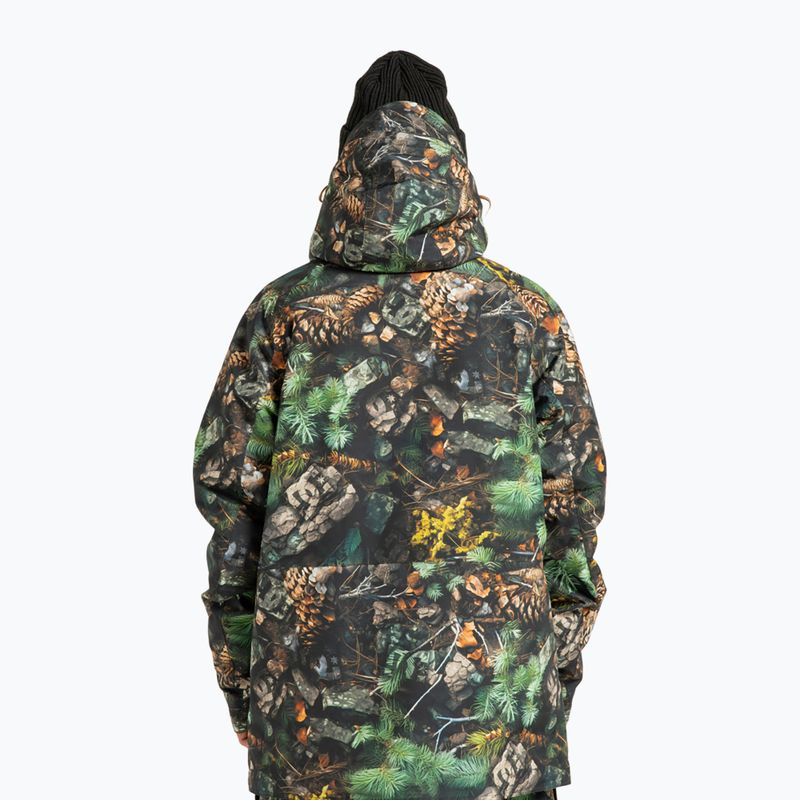 Herren Snowboardjacke DC Tundra pine photo camo 3
