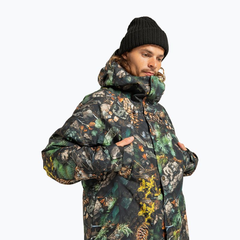Herren Snowboardjacke DC Tundra pine photo camo 5