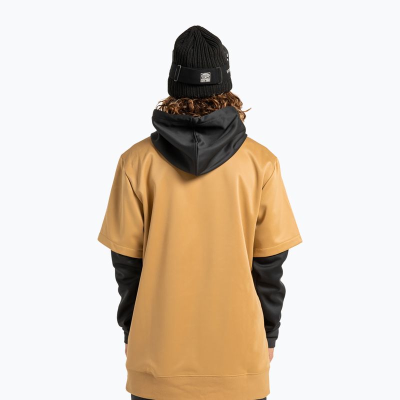 Herren Snowboard-Sweatshirt DC Dryden mustard gold 3