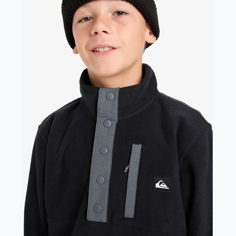 Kinder-Fleecejacke Quiksilver No Destination Half Zip black 5