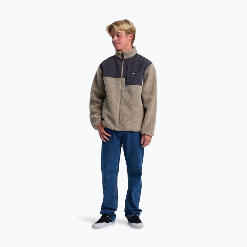 Herren-Fleecejacke Quiksilver Sallow Water Full Zip fallen rock 2