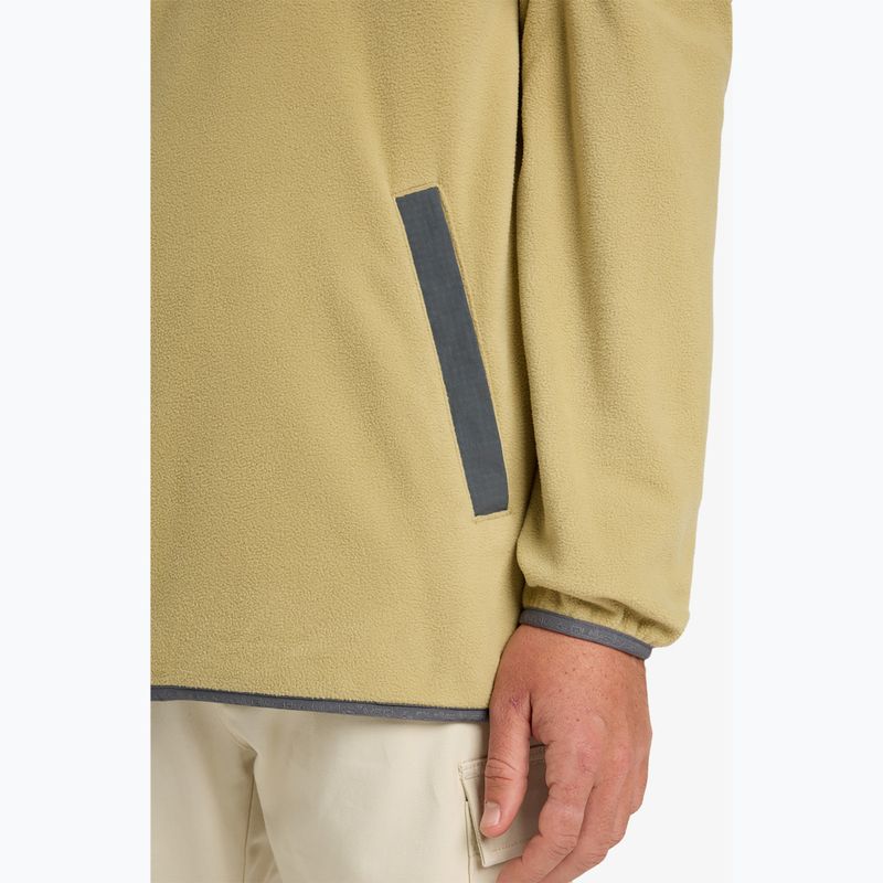 Herren Snowboard-Hoodie Quiksilver No Destinantion Half Snaps sponge 6