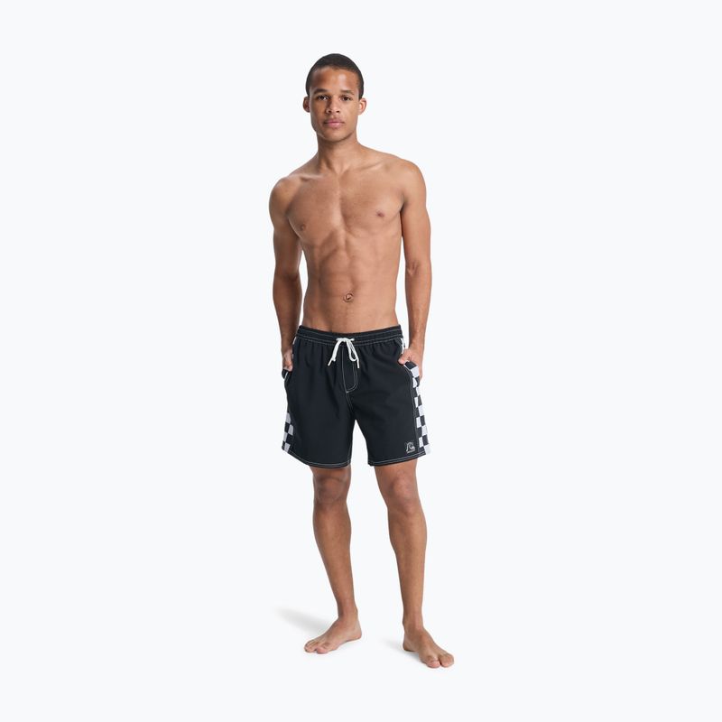 Herren-Badeshorts Quiksilver Original Arch Volley 17" black 4