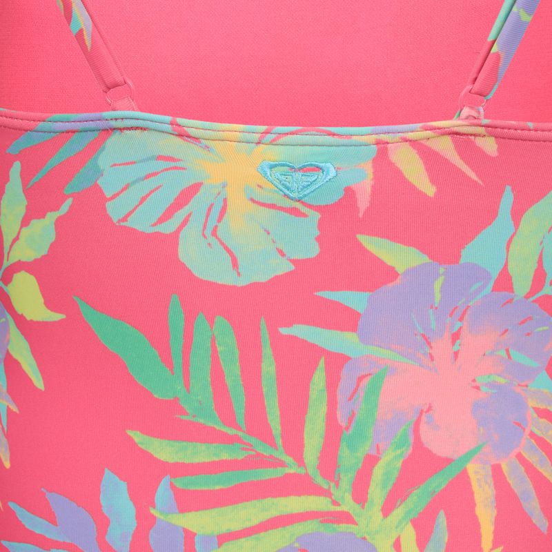 Kinder-Badeanzug einteilig ROXY Aquarella sangria sunset aquarella rg 3