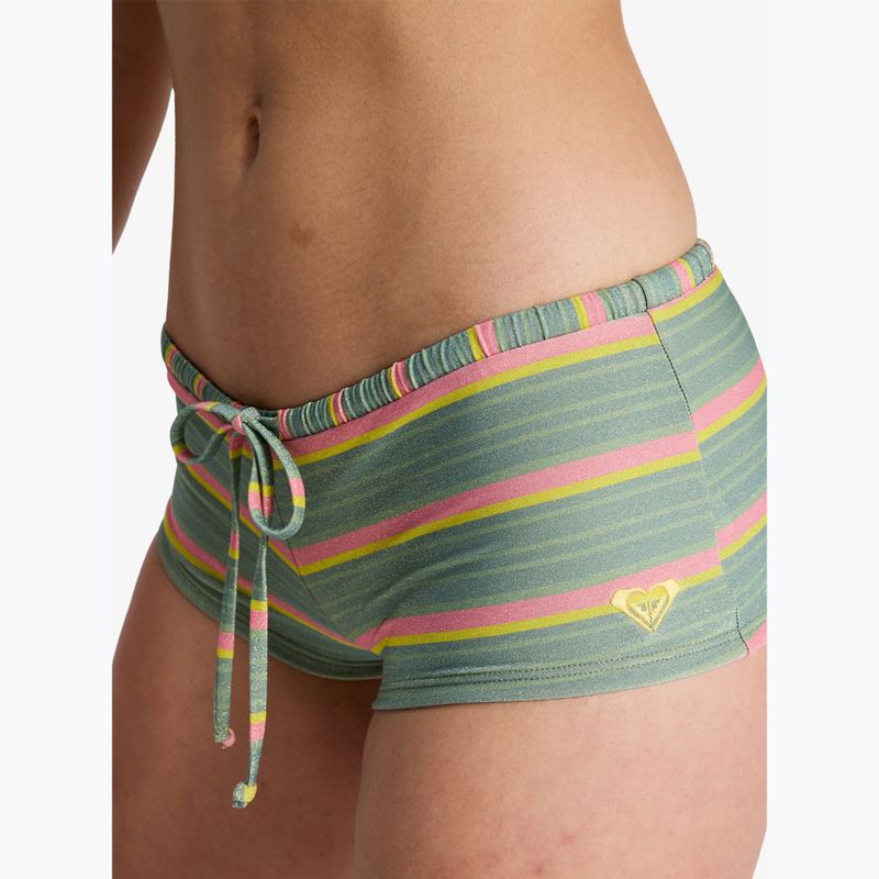 Bikinihose ROXY Ocean Dreamer Classic Shorty Lr oil green say it with stripes 7
