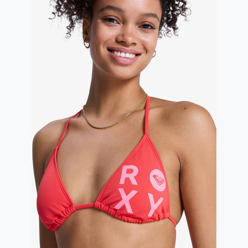 Damen zweiteiliger Bikini ROXY Solid Essentials Tiki Tri hibiscus 6