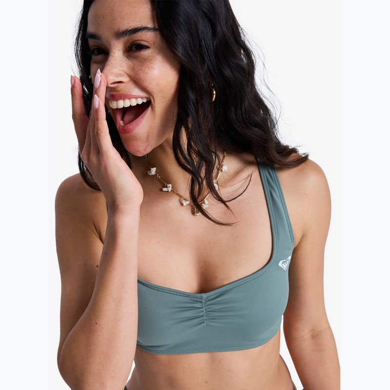 Badeanzug-Oberteil ROXY Solid Essentials Bralette agave green 6