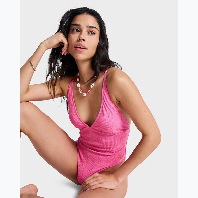 Damen-Badeanzug ROXY Paradise HI sangria sunset 8