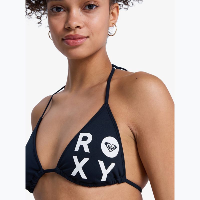 Zweiteiliger Damenbikini ROXY Solid Essentials Tiki Tri anthracite 6