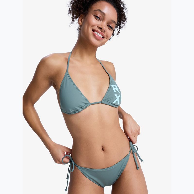 Zweiteiliger Damen-Badeanzug ROXY Solid Essentials Tiki Tri agave green 4