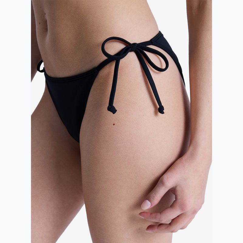 Unterteil des Badeanzugs ROXY Solid Essentials Tie Side anthracite 6