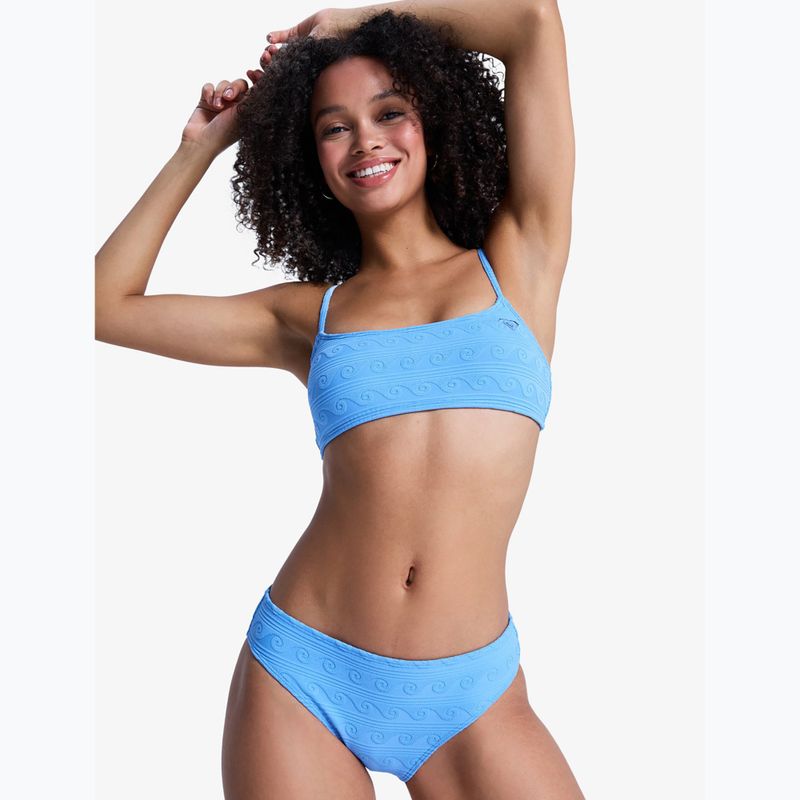 Bikinihose ROXY Paradise Wave hipster silver lake blue make a splash 4