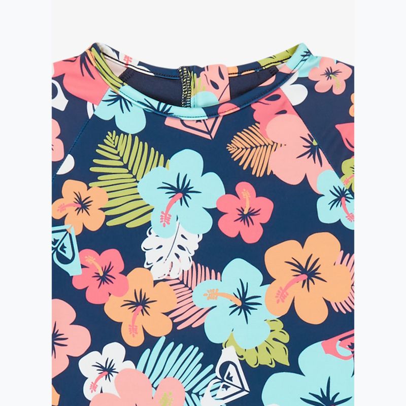 Kinder Badeanzug ROXY Morning Flower Onesie mood indigo morning flowers 3