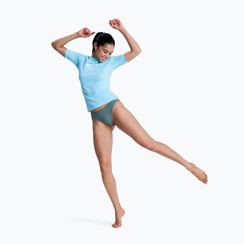 Damen Schwimmshirt ROXY Whole Hearted tanager turquoise 2