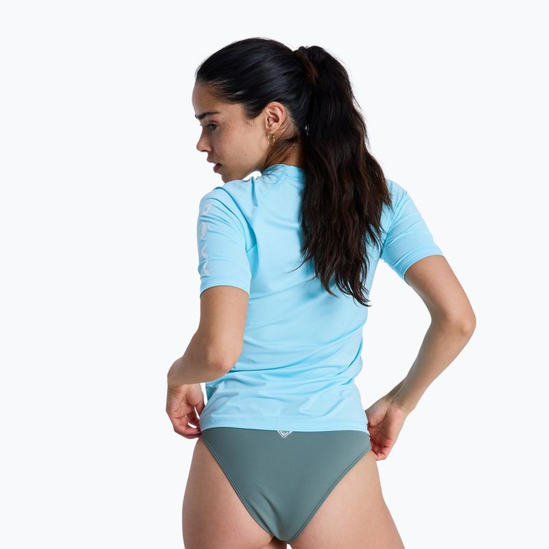 Damen Schwimmshirt ROXY Whole Hearted tanager turquoise 3