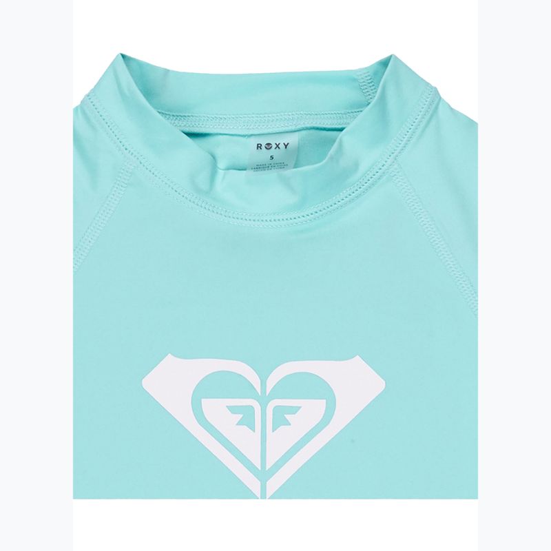 Kinder Badeshirt ROXY Whole Hearted aqua splash 3