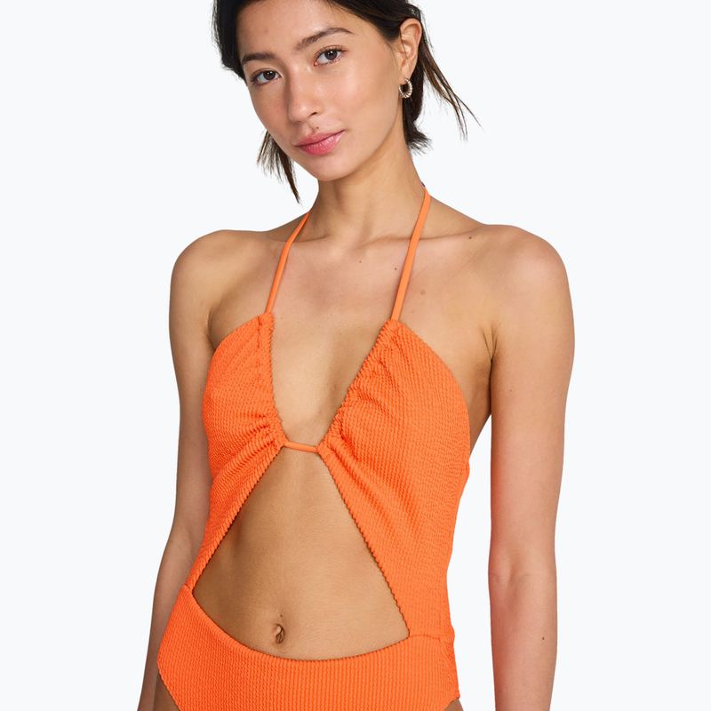 Damen-Einteiler Badeanzug Billabong Summer High Salty One Piece fushion orange 5
