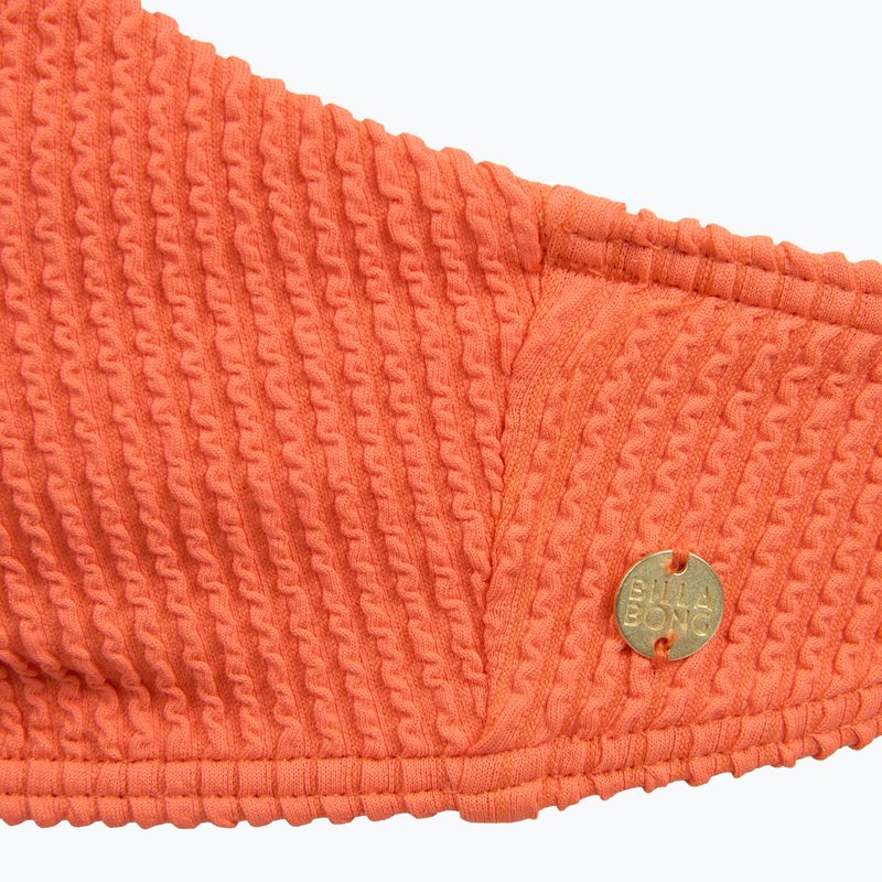 Oberteil des Badeanzugs Billabong Summer High V Bralette fushion orange 3