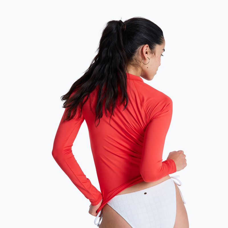 Damen Longsleeve zum Schwimmen ROXY Whole Hearted hibiscus 2