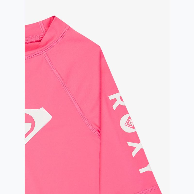 Kinder-Schwimmshirt ROXY Whole Hearted sangria sunset 3