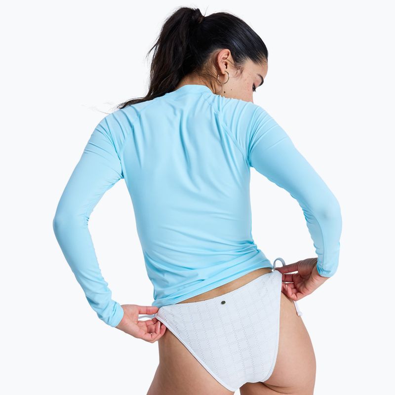 Damen-Longsleeve zum Schwimmen ROXY Whole Hearted tanager turquoise 3