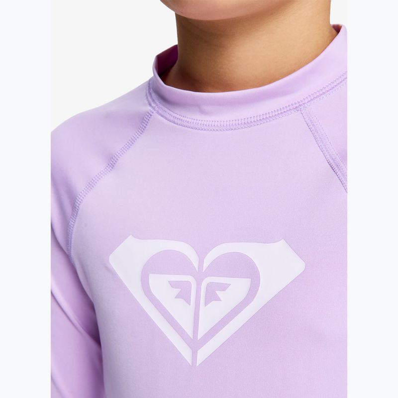 Kinder-Langarmshirt zum Schwimmen ROXY Whole Hearted crocus petal 5