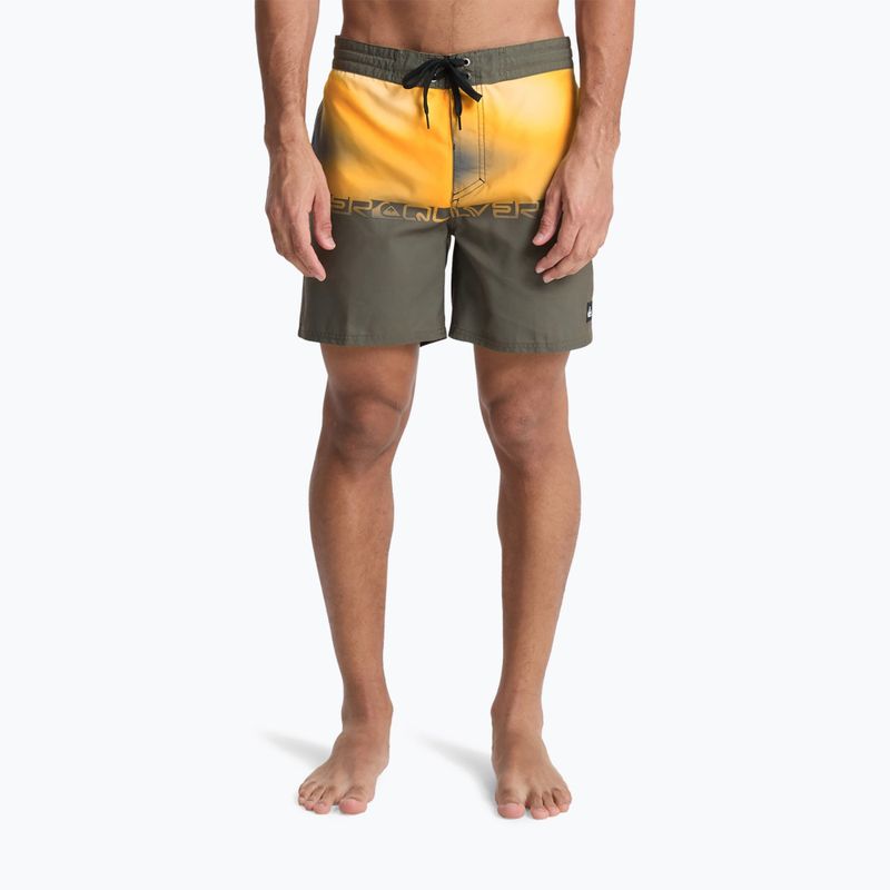 Herren-Badeshorts Quiksilver Everyday Half Jam 16" grape leaf wordblock 3