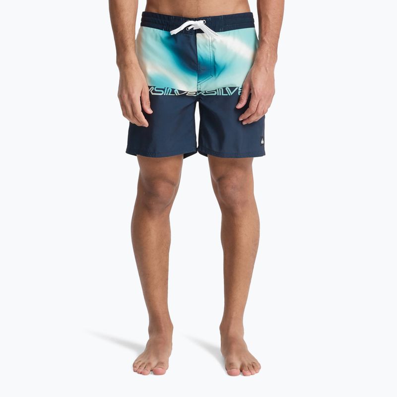 Herren-Badeshorts Quiksilver Everyday Half Jam 16" dark navy wordblock 3