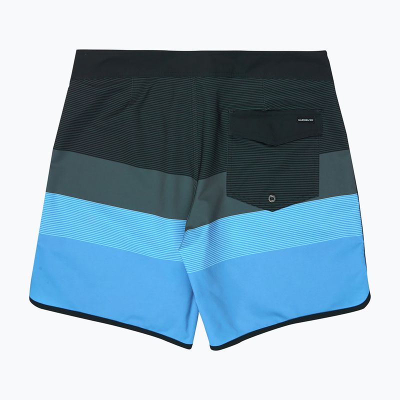 Herren-Badeshorts Quiksilver Surfsilk Scallop 18" black tijuana 2