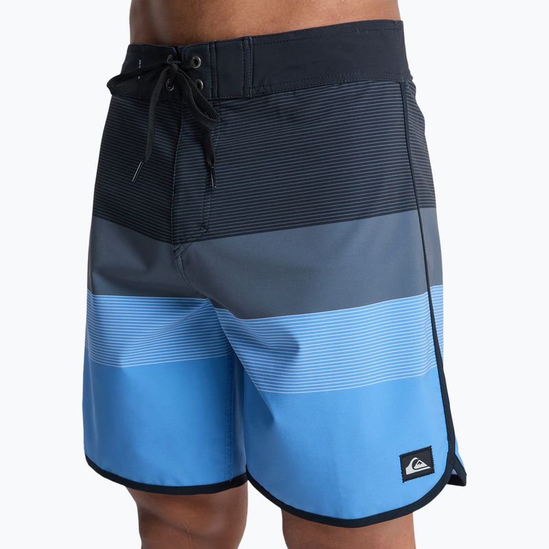 Herren-Badeshorts Quiksilver Surfsilk Scallop 18" black tijuana 7