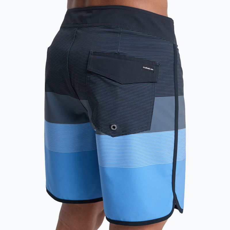 Herren-Badeshorts Quiksilver Surfsilk Scallop 18" black tijuana 8