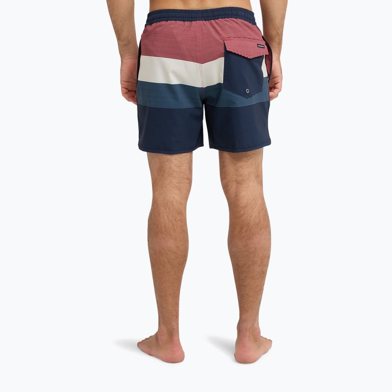 Herren-Badeshorts Quiksilver Stretch Scallop Volley 16" dark navy tijuana 5