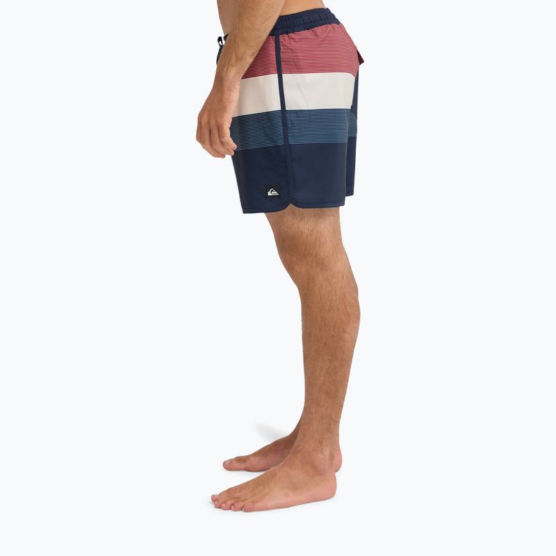 Herren-Badeshorts Quiksilver Stretch Scallop Volley 16" dark navy tijuana 6