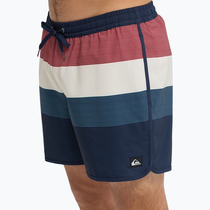 Herren-Badeshorts Quiksilver Stretch Scallop Volley 16" dark navy tijuana 7