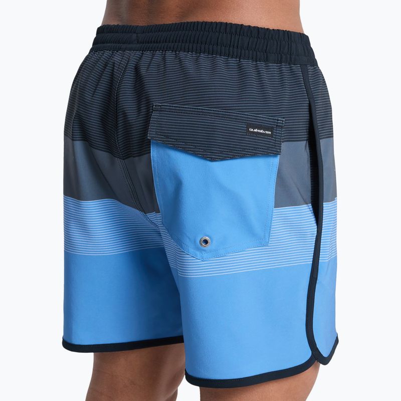 Herren Badeshorts Quiksilver Stretch Scallop Volley 16" black tijuana 8
