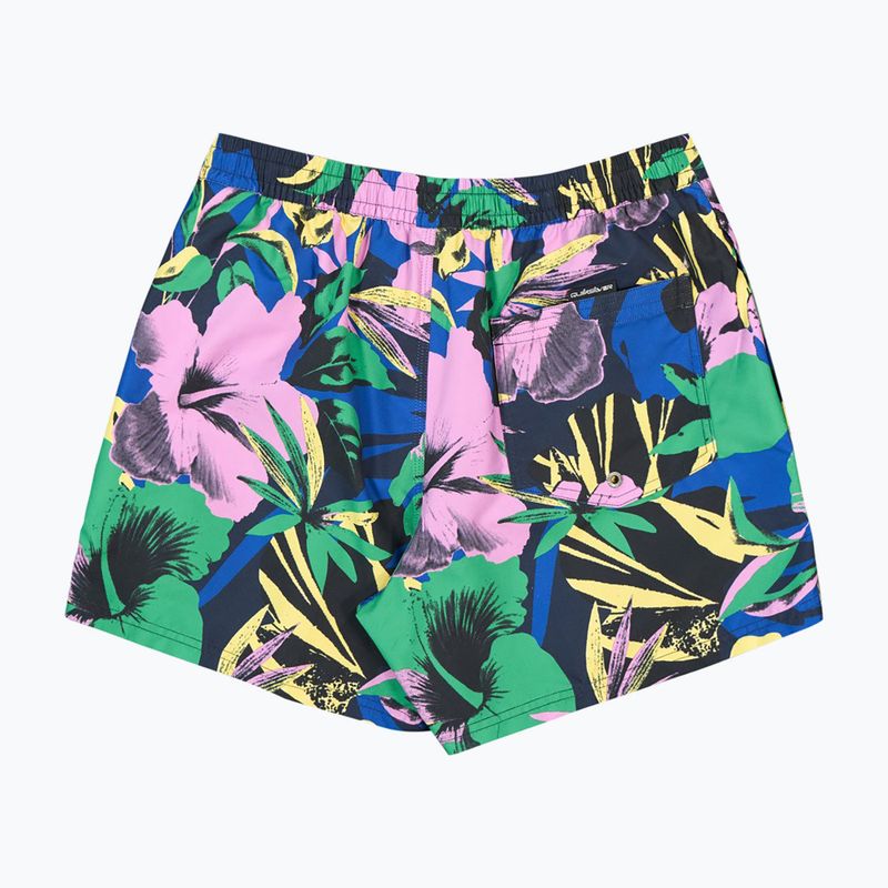 Herren-Badeshorts Quiksilver Everyday Printed Volley 15" dark navy interact floral 2